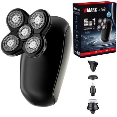 Masina De Tuns Si Aparat De Ras Profesional BIRAI MaxHead PRO, 5 In 1, Tuns Zero / Trimmer / Shaver, Baterie Litiu 50mAh, Autonomie 45 Min, Incarcare foto