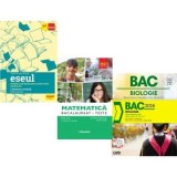 Pachet Bacalaureat 2026. Eseul. Pregatire individuala pentru proba scrisa si Matematica M2 Profil Stiinte ale naturii. Teste si Biologie. Notiuni teor