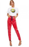Tricou dama alb - Smile - 2XL, THEICONIC