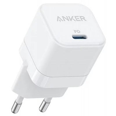 INCARCATOR retea Anker &amp;quot;PowerPort III Cube&amp;quot; 20W, PD, 1 x USB Type-C, 5V/3A, 9V/2.22A, alb, &amp;quot;A2149G21&amp;quot; (timbru verde 0.18 lei) - 0194644078034 foto