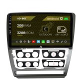 Navigatie Skoda Octavia 2, Android 12, E-Octacore 2GB RAM + 32GB ROM, 10.1 Inch - AD-BGE10002+AD-BGRKIT048