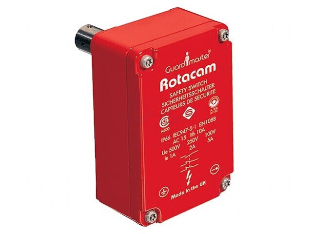 &Icirc;ntrerupător de siguranţă cu balamale ROTACAM NC IP66