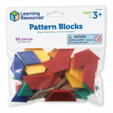 Forme geometrice (50 piese) PlayLearn Toys, Learning Resources