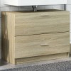 VidaXL Dulap de chiuvetă, stejar sonoma, 78x37x59 cm, lemn prelucrat