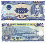 VIETNAM 5.000 dong 1991 UNC!!!