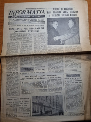 informatia bucurestilor 13 martie 1978-interviu george mihaita,ASA targu mures foto