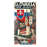 ESIM Slovakia, 20GB, 30 Days, Standard