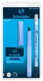 Set stilou + corector Schneider + 6 patroane - Easy Roller - Albastru | Schneider