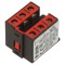 Bloc terminal NO NC 10A 400VAC