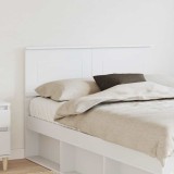 VidaXL Tăblie cap cu headboard Alb 135 cm Lemn compozit 888308