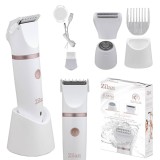 Aparat de epilat Zilan ZLN8740 Alb, 3 capete de epilare, 3 nivele de taiere, perie pentru curatare