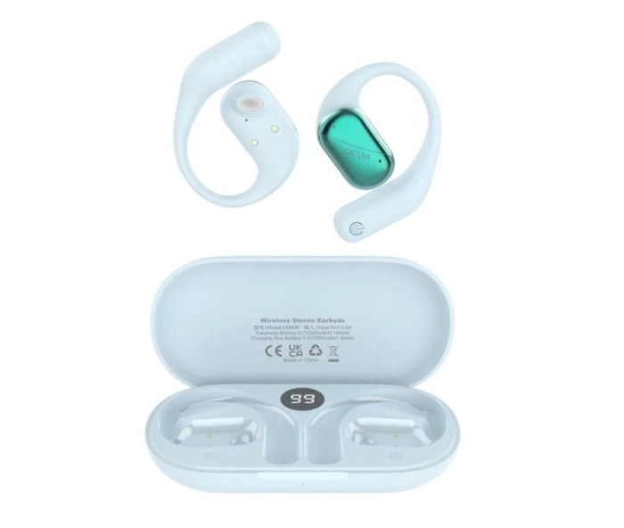 Devia Casti Open-Ear OWS Lite1 Albastru