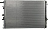 Radiator Renault Espace, Koleos, motor: 2.0 dci, intrare/iesire conectare rapida, 673x485x16, OEM/OES, Aluminiu/ Plastic brazat, 214101292R;