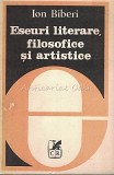 Eseuri Literare Filosofice Artistice Ion Biberi Cartea Romaneasca 1982 Carti Critica