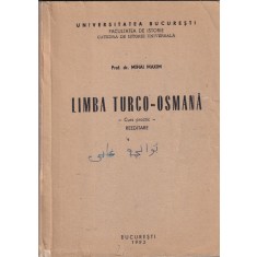 Mihai Maxim - Limba turco-osmana. Curs practic