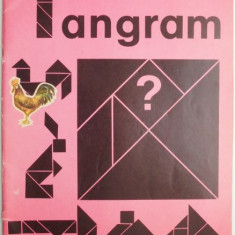 Tangram. Carte-joc de decupat si asamblat