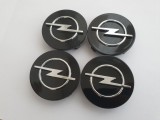 Capace jante aliaj Opel 59mm set 4 buc negre gri