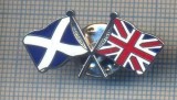 AX 1096 INSIGNA -DRAPELE SCOTIA -MAREA BRITANIE -PENTRU COLECTIONARI