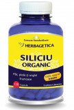 SILICIU ORGANIC 120CPS, Herbagetica