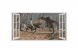 Cumpara ieftin Sticker decorativ cu Dinozauri, 85 cm, 4278ST