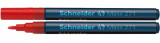 Marker Cu Vopsea Schneider Maxx 271, Varf Rotund 1-2mm - Rosu