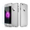Husa FullBody MyStyle Silver pentru Apple iPhone 7 acoperire completa 360 grade cu folie de protectie gratis