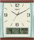 Cumpara ieftin Ceas de perete analog ?i digital RIKON 13951LCD