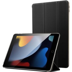 Husa Agenda Ascend Trifold Negru APPLE iPad 10.2 2021, Ipad Pro 12.9 2021 foto