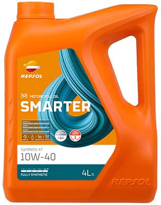 ULEI MOTOR REPSOL MOTO SMARTER FULL SYNTHETIC 4T JASO T 903-98 MA2 10W40 4L foto