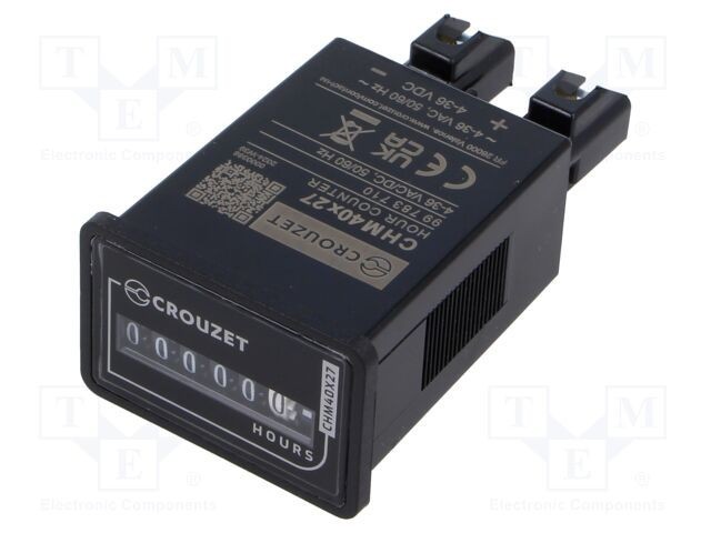 Contor electromecanic CROUZET pentru timp consumat - indicator mecanic