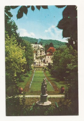 RF11 -Carte Postala- Govora, vedere din parc, circulata 1967 foto