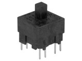 Micro&icirc;ntrerupător TACT DPST 0,025A/120VDC