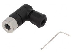 Conector M8 Mamă 3PIN Unghi 90&deg; pe Cablu IP67