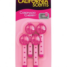 Odorizant California Scents® Vent Stick Air Freshener Coronado Cherry 4 Pack AMT34-033