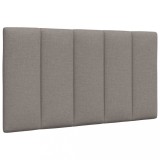VidaXL Pernă pentru tăblie de pat, gri taupe, 90 cm, material textil 4019146