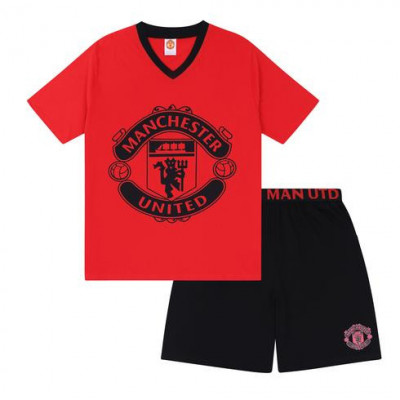 Manchester United pijamale de bărbați SLab crest black - L foto