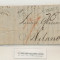 Italy 1819 Postal History Rare Stampless Cover Trieste to Milan DG.029