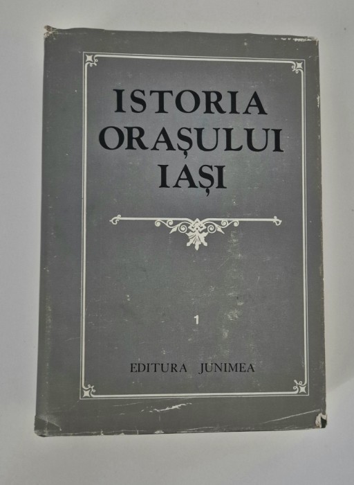 C Chihodaru Istoria orasului Iasi