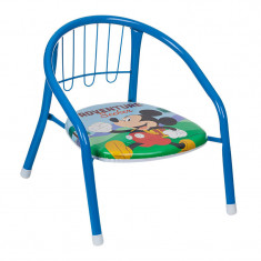 Scaun pentru copii Mickey Blue, 36 x 35 x 36 cm