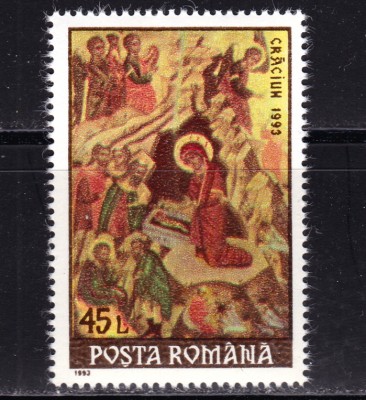 RO 1993 LP 1331 &amp;quot;Craciun &amp;quot;, serie ,MNH foto