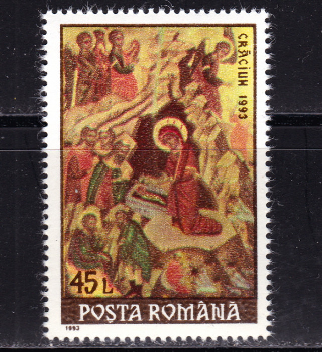 RO 1993 LP 1331 &quot;Craciun &quot;, serie ,MNH