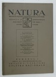 NATURA , REVISTA PENTRU RASPANDIREA STIINTEI , NUMARUL I , ANUL AL DOISPREZECELEA de G . TITEICA ... OCTAV ONICESCU