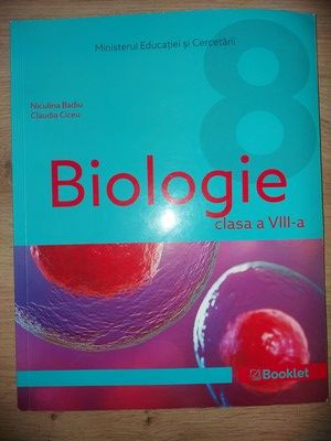 Biologie clasa a 8-a - Niculina Badiu, Claudia Ciceu foto