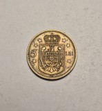 5 lei 1930 KN Detalii frumoase