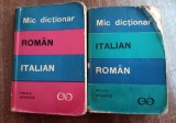 Myh 421D - Mic dictionar - Roman - Italian, Italian - Roman - ed 1969