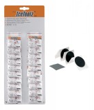 Kit 120 Petice Auto-Vulcanizare Reparatii Anvelope, Camera Auto, Moto, Biciclete - 20 Plicuri x 6 Bucati