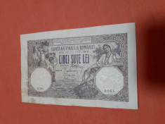 Bancnote romanesti 500lei 1919iulie xf foto
