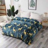 Cumpara ieftin Patura Cocolino Model de Craciun 200x230, Casuta Turta Dulce - SUZ16