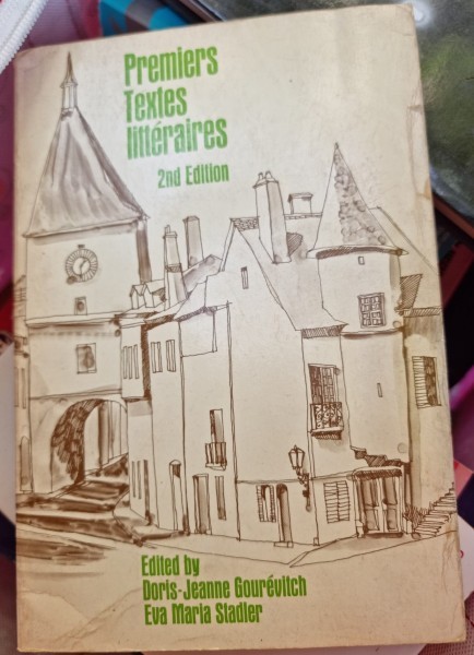 Premiers Textes litteraires - Doris Jeanne Gourevitch editor