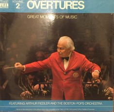 Vinil LP # Arthur Fiedler And The Boston Pops Orchestra &ndash; Great Moments Of Music: Volume 2, Overtures = DISC VINIL NOU ! = (SIGILAT) (M)